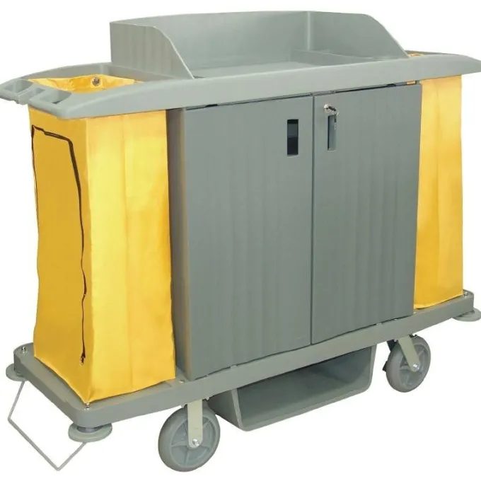Chariot de nettoyage avec portes