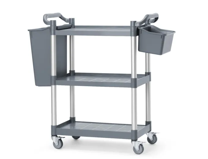 Chariot de service en polypropylène 800x410x(H)950 mm - Hendi
