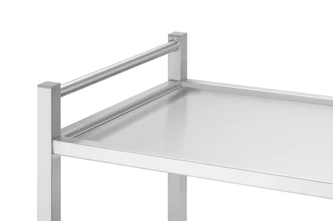 Chariot de service ultra-résistant 800x500x(H)850 mm - Hendi