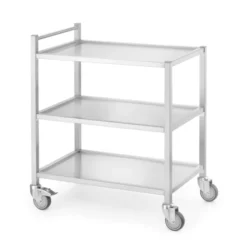 Chariot de service ultra-résistant 800x500x(H)850 mm - Hendi