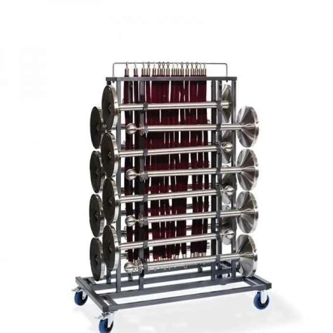 Chariot de Transport Elegance pour 16 Poteaux et Cordes - Veba