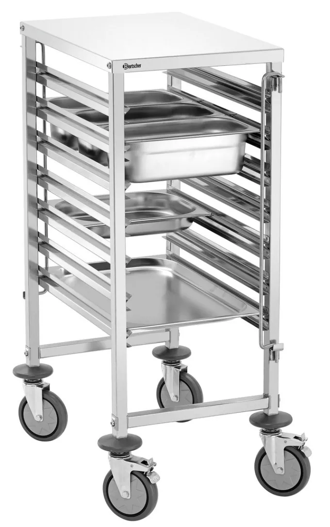Chariot à Etagères Inox 7 x GN 1/1 Barstcher