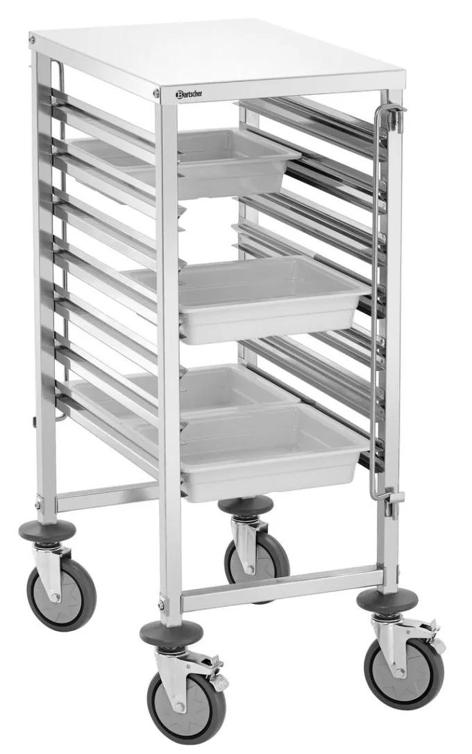 Chariot à Etagères Inox 7 x GN 1/1 Barstcher