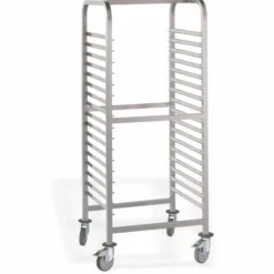 Chariot à Glissières Démontable 17 Niveaux pour Bacs GN 2/1 - Pujadas