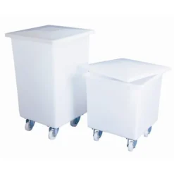 Chariot à ingrédients professionnel en polyéthylène - 73 L
