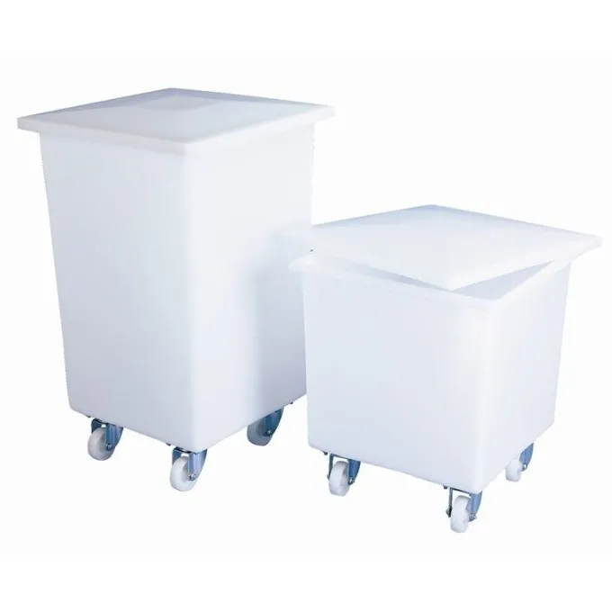 Chariot à ingrédients professionnel en polyéthylène - 73 L