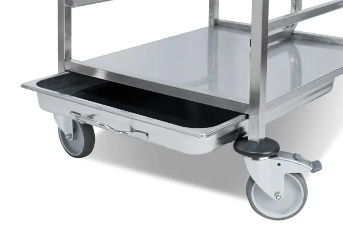 Chariot Inox à Dégivrage 9 Niveaux pour Bacs GN 1/1 - Pujadas