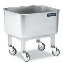 Chariot Inox pour le Lavage ou le Transport des Légumes - Distform