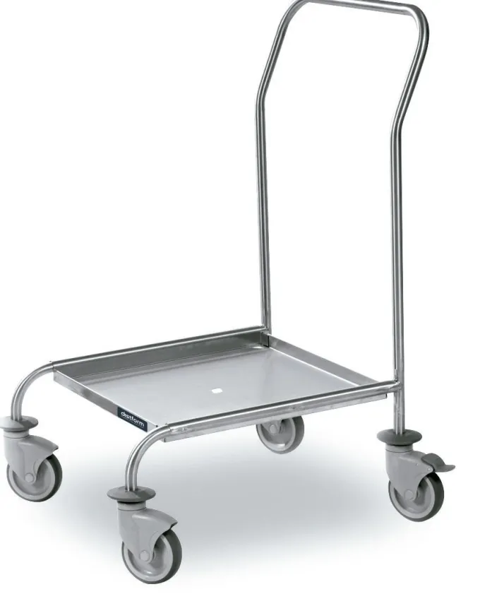 Chariot Inox pour Paniers avec Poignée - Distform