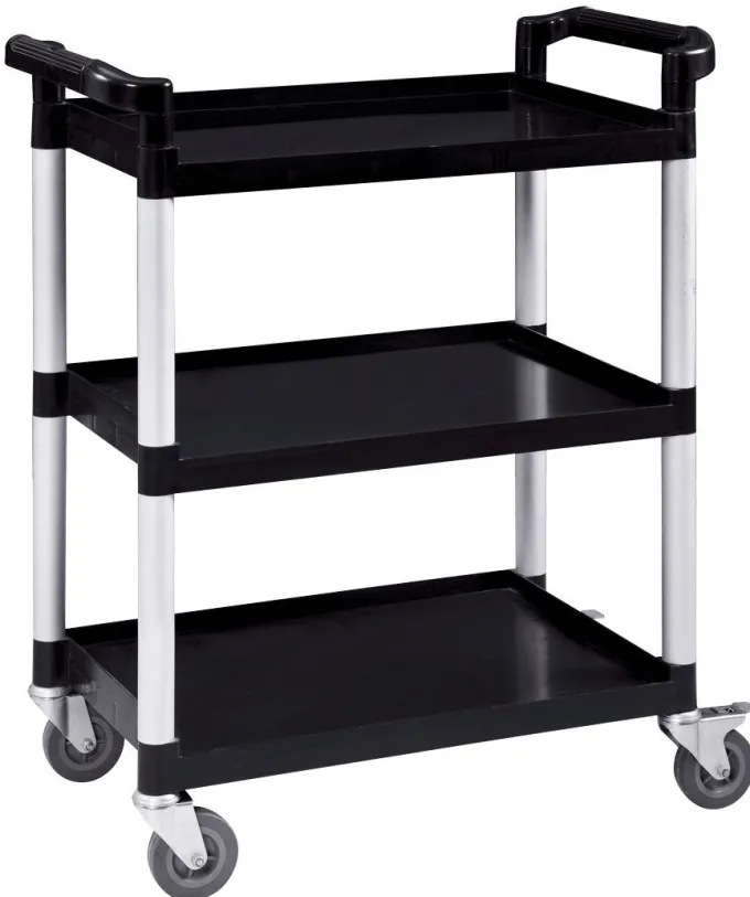 Chariot polyvalent 3 Plateaux - 825x410xH910 mm - Matériel CHR Pro