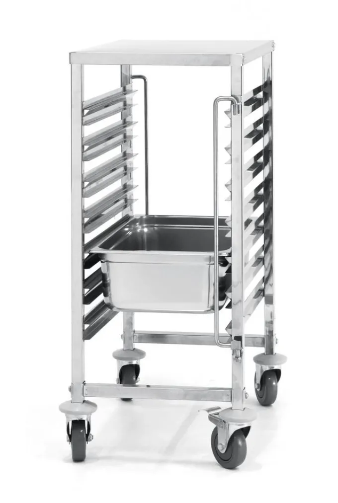 Chariot porte-plateaux - 7 x GN 1/1 445x615x(H)945 mm - Hendi