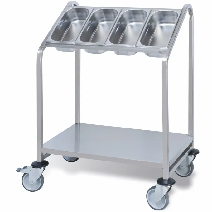 Chariot Porte-Ramasse Couverts GN 1/3 - Pujadas
