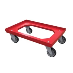 Chariot Rouge Bac 600 x 400 - Matériel CHR Pro