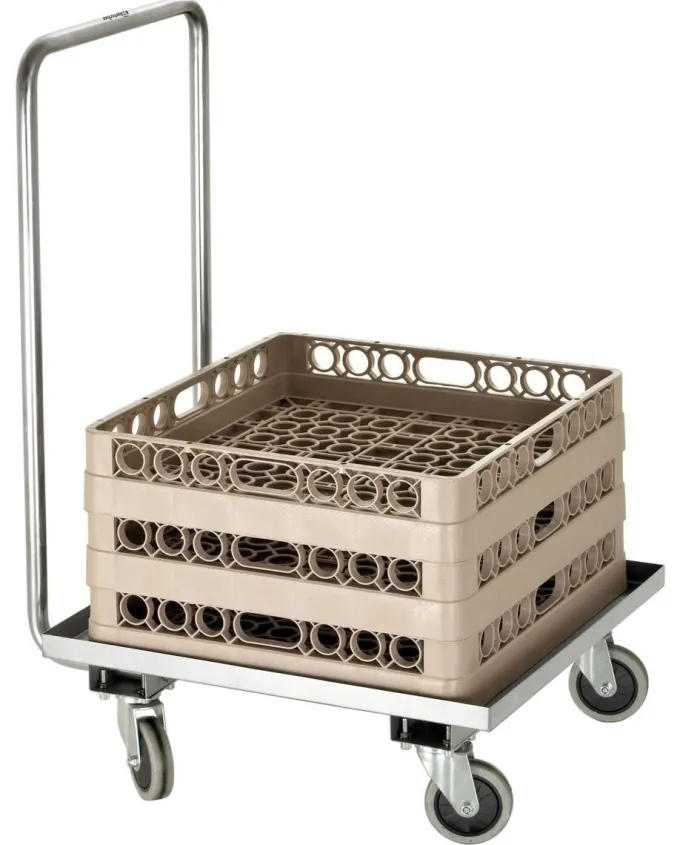 Chariot transport casiers