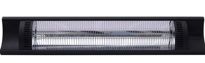 Chauffage de terrasse infrarouge Bola Noir 230V/2500W 879x85x(H)195 mm - Hendi