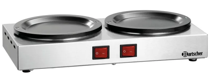 Chauffe-Cafetière 2 plaques - Ø110 mm - WP-K200 - Bartscher