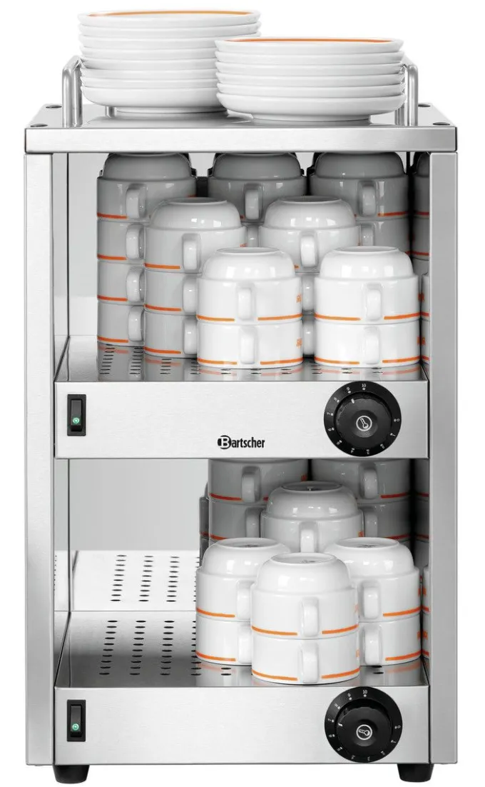 Chauffe Tasse Café Professionnel - 72 Tasses - TA720 - Bartscher