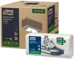 Chiffon nettoyant tork blanc 70F -Lot de 2 Colis de 4 - Essity (Sca)