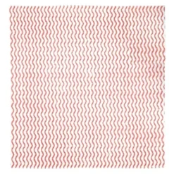 Chiffon non tissé rouge - Rouleau de 100 chiffons - Jantex