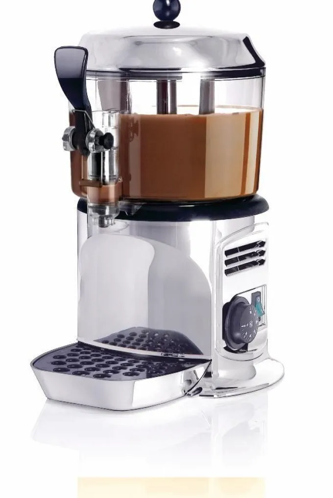 Chocolatière Gamme DELICE Cuve 5 Litres - Argent - Ugolini