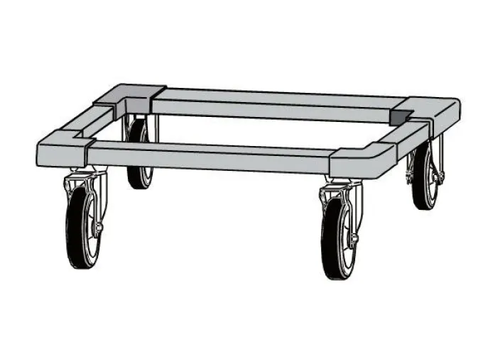 Châssis à Roulettes pour Tiroirs et Armoires Maintien au Chaud HSH031E et HSH051E - Moduline