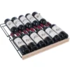 Clayette CLATRAD13 multi formats de type fixe, fil d'acier avec fronton bois - La Sommelière