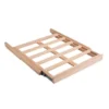 Clayette CLATRAD10 multi formats de type coulissante, bois naturel (hêtre) - La Sommelière