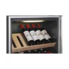 Clayette de présentation CLAVIP02 de type fixe bois naturel (hêtre), compatible gammes VIP - La Sommelière