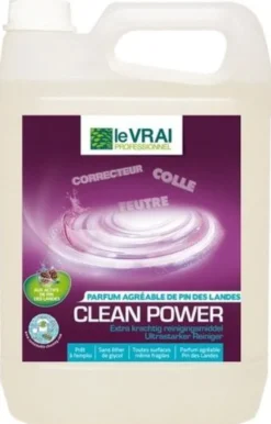 Clean Power Nettoyant Ultra Puissant 5L - Lot de 8 - Action Pin