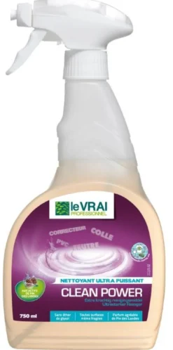 Clean Power Prêt à l'Emploi 750ml - Lot de 4 Colis de 6 - Action Pin