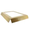Cloche carton micro-canelure fenetre pvc Gusteo - Lot de 100 - Créapak