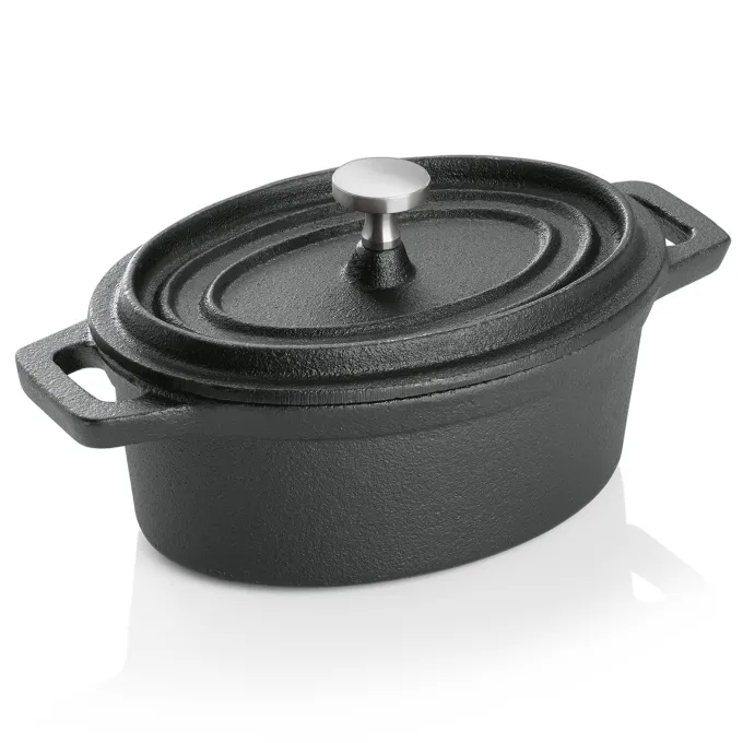 Cocotte noir L 125 mm l 95 mm H 65 mm - Was Germany