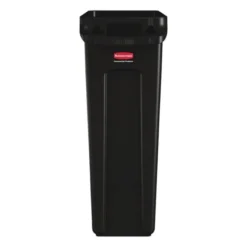 Collecteur de Recyclage Slim Jim Noir 87 L - Rubbermaid