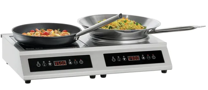 Combinaison plaque/wok induction IKIW 70 - 3500 W - Bartscher