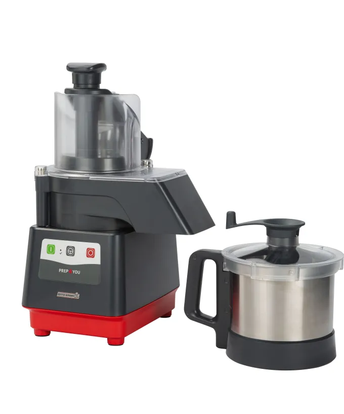 Combiné Cutter et Coupe-Légumes Prep4You 2,6 Litres Vitesse Variable - Dito Sama