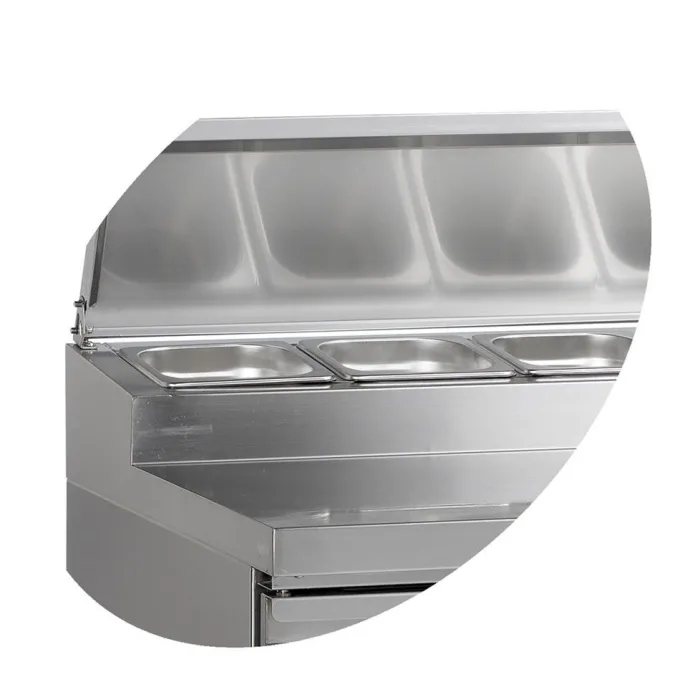 Comptoir de Préparation de Sandwich GN1/1 SS920 - TEFCOLD