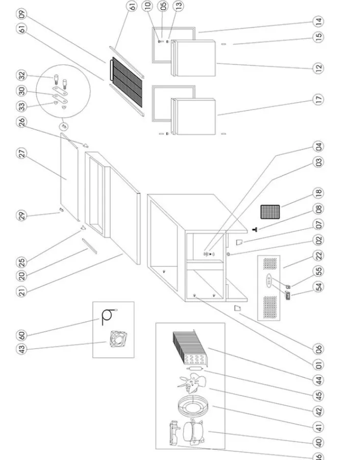 Comptoir de Préparation de Sandwich GN1/1 SS920 - TEFCOLD