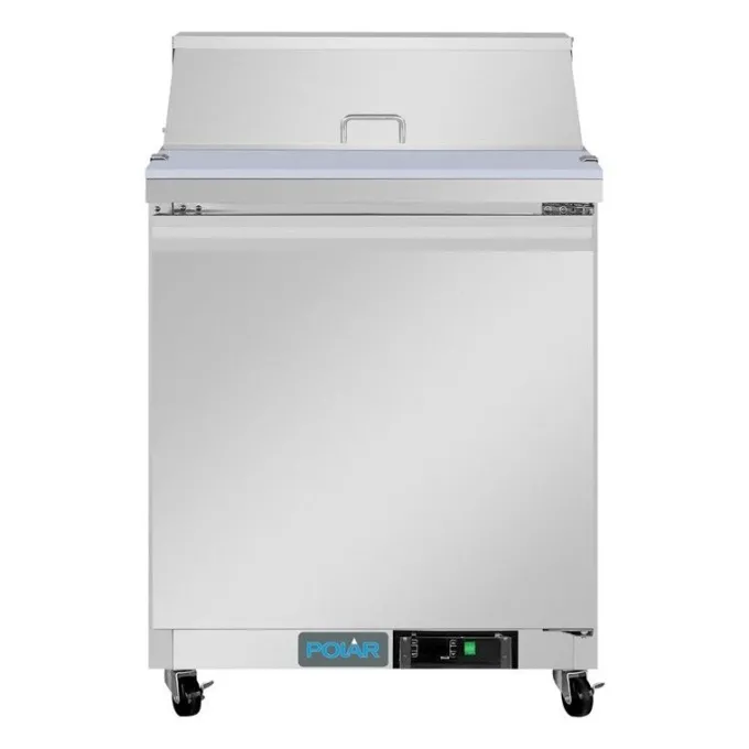 Comptoir de Préparation Réfrigéré Positif 1 Porte Série U 154 Litres - Polar