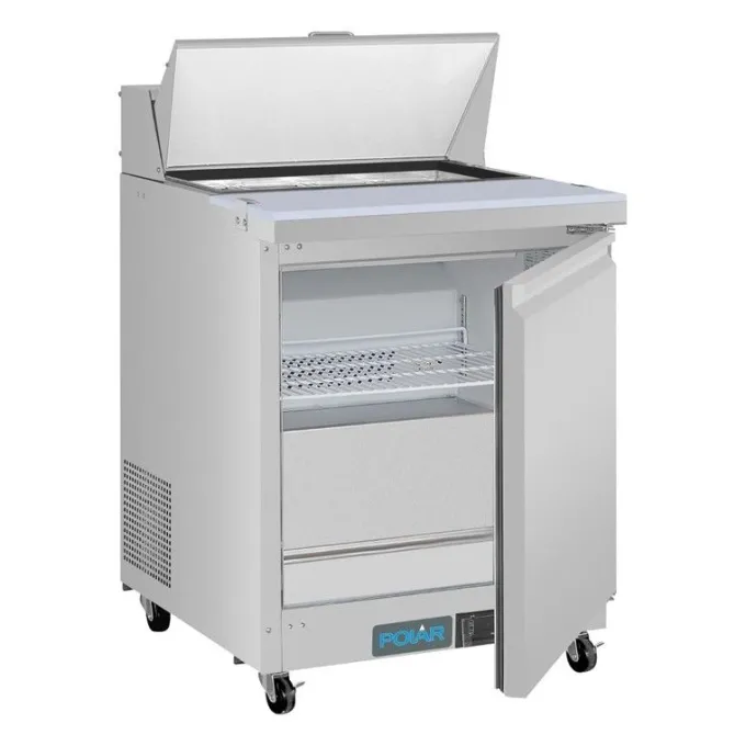 Comptoir de Préparation Réfrigéré Positif 1 Porte Série U 154 Litres - Polar