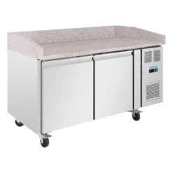 Comptoir à Pizza 2 Portes avec Dessus en Granit Série U 428L - Polar
