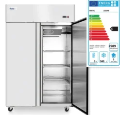 Congélateur avec double portes Profi Line 1240 L Arktic GN 2/1 - Hendi