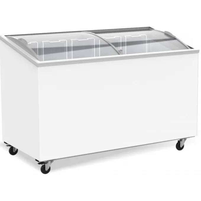 Congélateur Coffre Couvercle en Verre - 400 Litres - Combisteel