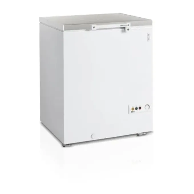 Congélateur Coffre FR205S SL Couvercle en Acier Inoxydable - 185 Litres - Tefcold