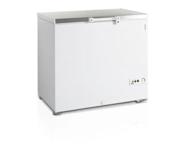 Congélateur Coffre FR305S SL Couvercle en Acier Inoxydable - 273 Litres - Tefcold