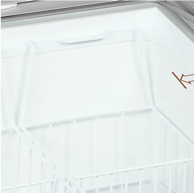 Congélateur Coffre à Glace 352 L - Couvercles Coulissants Vitrés Bombés - TEFCOLD