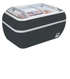 Congélateur de supermarché gris TWIN HEAD A-F - Tefcold