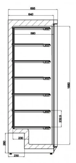 Congélateur Professionnel - Inox 555 L - Combisteel