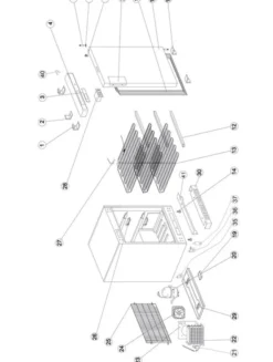 Congélateurs Armoire Professionnelle de Stockage UF200 - TEFCOLD