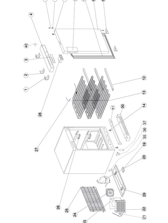 Congélateurs Armoire Professionnelle de Stockage UF200 - TEFCOLD