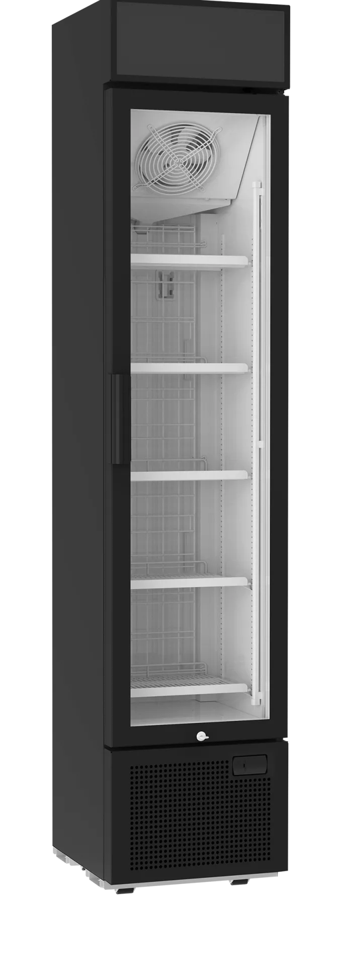 Congélateurs verticaux de vitrine FSF176VH B - Tefcold